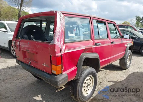1992 Jeep Cherokee Sport from USA, damaged, VIN 1J4FT88S5NL154743